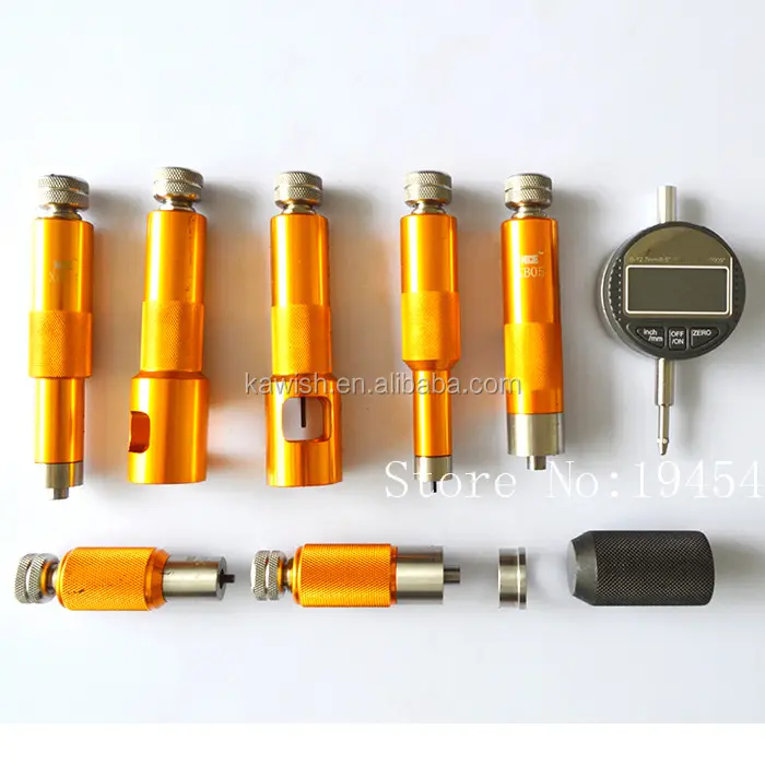Big Sales! Common Rail Injector Valve Measuring Tool Kit For Bossch And For Densso Diesel Injector Valve Stroke Measuring Tool