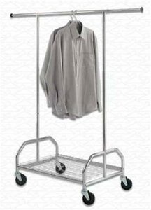 Antique Single Rail Extensible Hanger <b>for</b> Home <b>Furniture</b> Living Room Bedroom Hotel Bathroom-Drying Clothes - Product Image 2