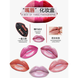 Marque privée en gros bouche conteneur longue durée lipgloss imperméable à l'eau lèvre liner mat cosmétiques rouge à lèvres <span class=keywords><strong>kit</strong></span> - Product Image 5
