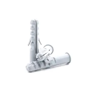 CNBX Factory price Free sample fixing anchor 10mm plastic expand wall plug