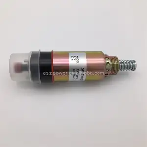 Solenoide de parada de motor, válvula de flameo, 155-4651, 12V, 8C-3664, 12V, 155-4652, 24V, MO780549, 8C-3663, 24V, 155-4655, 12V, para 3116,3126, E325