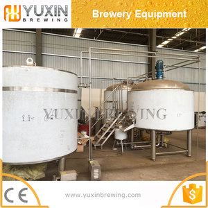 Mini equipo cervecería utilizado 500l 1000l Mash Tun <span class=keywords><strong>y</strong></span> Lauter Tun - Product Image 3