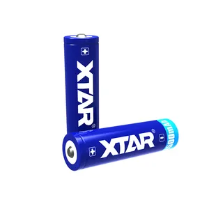 XTAR 10A Discharge Protected Li-ion 18650 Rechargeable Battery Lithium 18650 li ion Battery 3.7v 3500mah for Flashlight