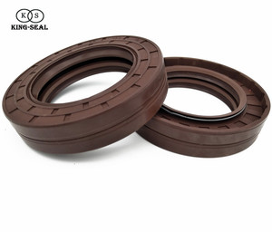 자격이 된 제조자 pos 변속기 FKM + 봄 회전하는 갱구 오일 시일 - Product Image 1
