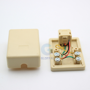 Téléphone de production rapide Single Port RJ11 RJ12 Surface <span class=keywords><strong>Box</strong></span> - Product Image 1