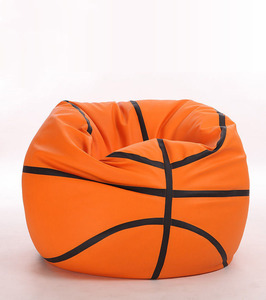 Black and White Chinese Design Fabric Waterproof Lazy Floor Basketball <strong>Football</strong> <strong>Bean</strong> <strong>Bag</strong> <strong>Chair</strong> for Adults - Product Image 5