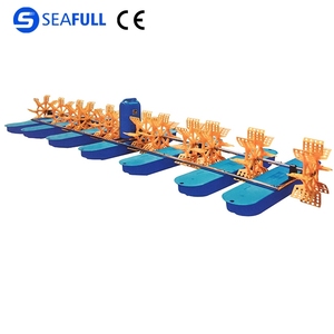 <span class=keywords><strong>12</strong></span> roues étang à poissons crevettes machine agricole pour l'aquaculture - Product Image 2