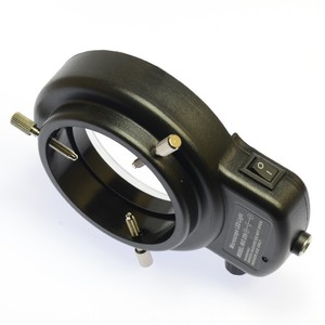 Réglable 144 <span class=keywords><strong>LED</strong></span> Anneau Lumière illuminateur Lampe Pour L'industrie Stéréo <span class=keywords><strong>Microscope</strong></span> Numérique Caméra Loupe avec Adaptateur secteur - Product Image 6
