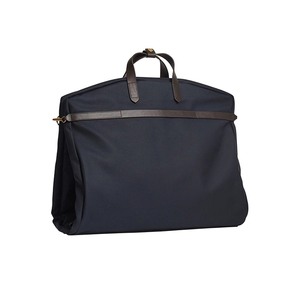 Borsa Porta Abiti in Tela Blu Navy con Tasche con Cerniera, Custodia da Viaggio per Abiti, Copriabiti Appendibile per Viaggi d'Affari - Product Image 2