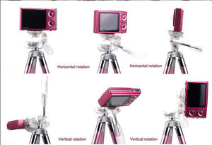 Fotopro Tốt Nhất Du Lịch Nhỏ Máy Ảnh Video Trọng Lượng Nhẹ Có Thể Gập Lại <span class=keywords><strong>Tripod</strong></span> Cho Điện Thoại DSLR - Product Image 5