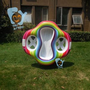 Jouets d'été <span class=keywords><strong>pour</strong></span> piscine Flotteur gonflable double <span class=keywords><strong>pour</strong></span> bébé - Product Image 3