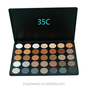 No Brand Name OEM Private Label 35C Hot Sale Eyeshadow Palette Hot Morph 35colors Eyeshadow Matte Custom Logo 2017 New Natural