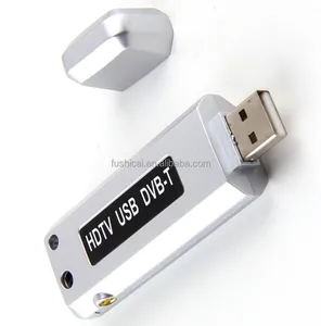 Harici Mini USB DVB-T Dongle Dijital TV çubuk Mini PC Tuner Alıcı Kaydedici Uzaktan Kumanda ile