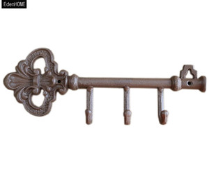 Métier en métal shabby chic <span class=keywords><strong>vintage</strong></span> fonte patères - Product Image 1