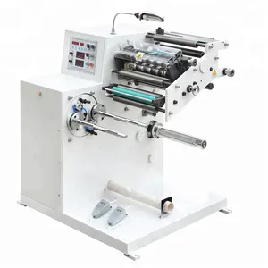 Machine à refendre rotative pour papier laminé de performance supérieure rouleau de découpe d'étiquettes machine à refendre le cuir avec autocollant découpé à l'emporte-pièce