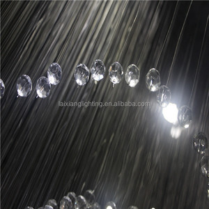 Lustre en cristal traditionnel, magnifique dragon, éclairage LED, lampe de plafond, illuminateur pour hall d'hôtel - Product Image 3