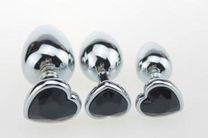 Enchufe anal del juguete del <span class=keywords><strong>sexo</strong></span> del estilo 2017new SM con el metal y cualquier enchufe del diamante del color para el enchufe - Product Image 6