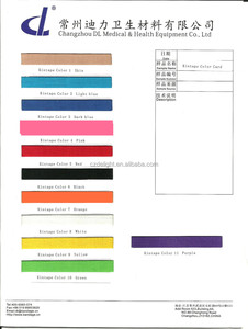 Cintas kinesiológicas de vendaje coloreado artículos deportivos calientes DL 5cm * 5m con aprobación CE - Product Image 4