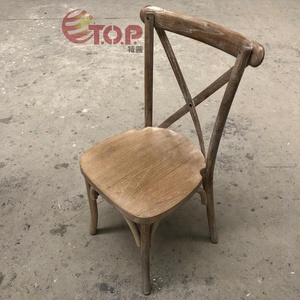 Kursi Silang Kayu Kastanye - Product Image 2