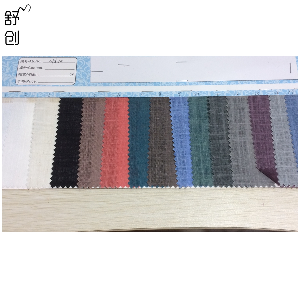 Eco-Friendly Woven Stone Washed Linen Clothing for Dress Shirt & Cushion-Wholesale