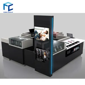 Aantrekkelijke Mobiele Telefoon Accessoires Kiosk Ontwerp Chiosco Telefonico Mobiele Telefoon Kiosk Staat Voor Winkelcentrum - Product Image 1