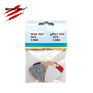 5 pcs 3,0mm múltiples opciones <span class=keywords><strong>de</strong></span> Color resistente al desgaste Hawaii estilo del árbol <span class=keywords><strong>de</strong></span> <span class=keywords><strong>coco</strong></span> <span class=keywords><strong>de</strong></span> fieltro <span class=keywords><strong>de</strong></span> la guitarra - Product Image 2