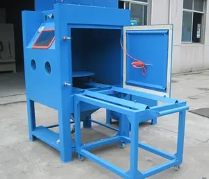 Automatische Kabinet Zandstralen Machine, Wiel Zand Stralen Machine, Handleiding Zandstralen Kabinet Machine