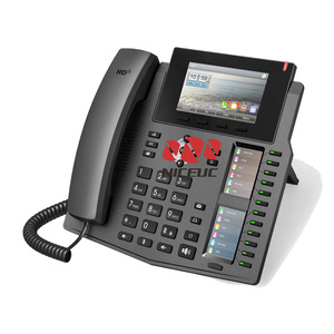 Bàn SIP Điện Thoại IP 100/1000Mbps <span class=keywords><strong>Internet</strong></span> 2 SIP Dòng Làm Việc Với VoIP IP PBX - Product Image 3