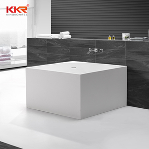 Bañera de Lujo Independiente, Personalizable, Pequeña, Cuadrada, de 900 mm - Product Image 3