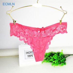 Pas cher Rose Attrayant Femmes Sous-Vêtements <span class=keywords><strong>String</strong></span> <span class=keywords><strong>Culottes</strong></span> - Product Image 1
