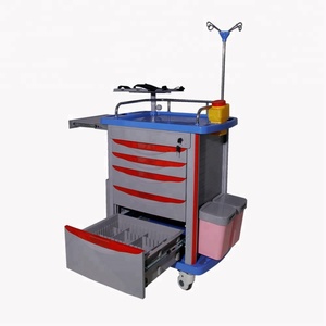 S00 Ospedale Di Emergenza carrelli con cassetti/Strumenti Medici Trolley Carrello anestesia trolley - Product Image 5