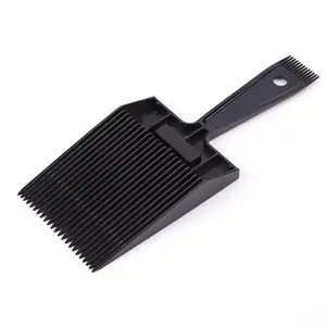 Lớn Rộng Fork Flat-Topper Làm Tóc Salon Tóc Flattopper Clipper Comb