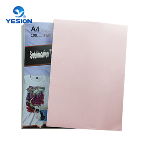 Yesion Sublimation T-shirt noir et blanc <span class=keywords><strong>Feuille</strong></span> de papier de transfert et taille de rouleau - Product Image 5