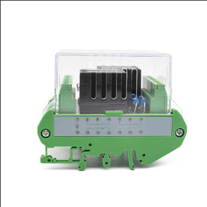220VDC/AC клеммной колодки реле HJDZ-A004 Din rail промежуточное реле - Product Image 3