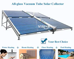 Good price manifold solar energy collector with vacuum tube