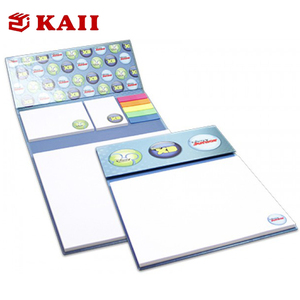 印刷されたメモ帳付箋紙付きKAIIクリエイティブデスクトップテーブルカレンダー - Product Image 5