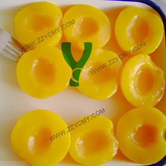 Wholesale HALAL yellow peach in jar canned yellow peach in preserved fruit