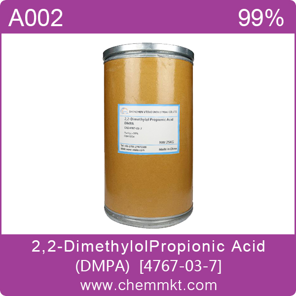 DMPA Cas:4767-03-7 2,2-Bis(hydroxymethyl)propionic Acid