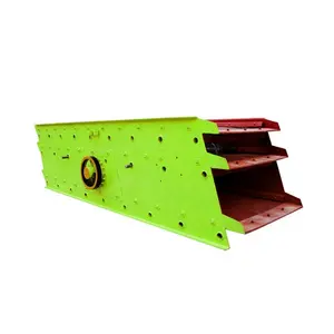 Vibrating screen with 1-4 deck for gold stone mine
