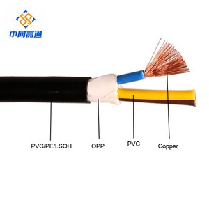 Câble flexible en PVC Gaotong H05VV-F 300/500V IEC 60227-5 Monocœur 70C Classe 5 Cuivre sans oxygène torsadé CE pour le câblage - Product Image 2