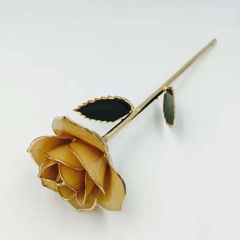 Заводское предложение, Натуральная роза с покрытием из чистого золота разных цветов для свадебных подарков