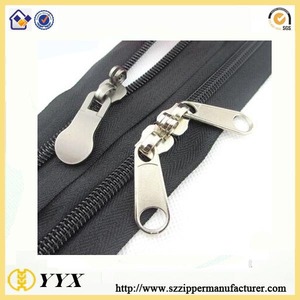 vente chaude #5 deux zips de nylon ouverte avec curseurs réversibles - Product Image 3
