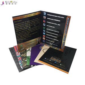 Tuỳ Chỉnh LOGO Văn Phòng TrườNg A5 A4 Tái Chế Giấy Rocsument Hai Túi Trình Bày Tập Tin Thư Mục Với Thẻ Kinh Doanh Khe Cắm - Product Image 2