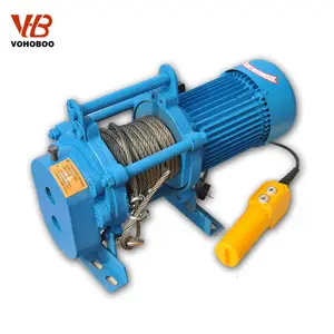 Cabrestante eléctrico multifuncional KCD de 500Kg-1000Kg, 220V