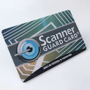 Cartão de crédito rfid scanner bloqueador de cartão rfid nfc