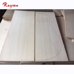 Corpo <span class=keywords><strong>Chitarra</strong></span> in Legno Massello di Abete Sitka per Top di <span class=keywords><strong>Chitarra</strong></span> Elettrica Acustica - Product Image 4