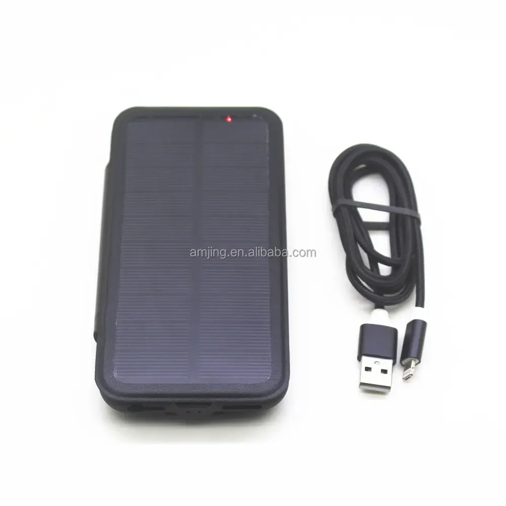 waterproof solar powered cell phone case charger