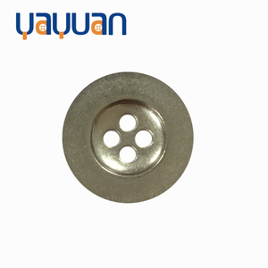 공장 직구 2024 합금 단추 둥근 4 구멍 옷 Nanton Yayuan 섬유 단추 셔츠 사용자 정의 금속 단추 - Product Image 1