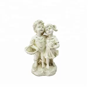 Figurines et Sculptures créatives artisanales mignonnes en polyrésine et ange debout en polyrésine