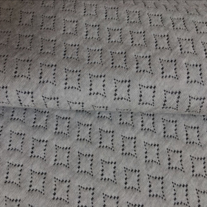 Tela espaciadora 3D de bambú, Protector de colchón acolchado de carbón, impermeable, HDB006 70% Poly 30%, venta al por mayor de <span class=keywords><strong>China</strong></span> - Product Image 4